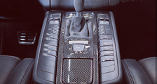  Porsche Macan 95B Carbon Mittelkonsole Blende Aschenbecher Deckel Schaltkulisse Rahmen Konsole Carbonteile 