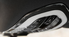  Porsche Macan 95B Carbon Dach Himmel Konsole Blende Schalter Leseleuchte Verkleidung Carbonteile 