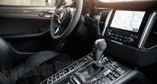  Porsche Macan 95B carbon center console trim frame interior lining carbon parts 