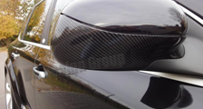  Porsche Cayenne 955 957 Carbon Spiegel Gehäuse Seitenspiegel Kappen Blende Exterieur Carbonteile 