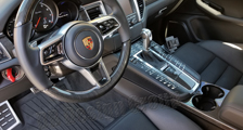  Porsche Macan 95B Carbon Lenkrad Einsätze Dekor Leisten Zierleiste Mittelkonsole Carbonteile 
