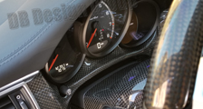  Porsche Macan 95B Carbon Lenkrad Einsätze Dekor Leisten Zierleiste Kombiinstrument Tacho Blende Cockpit Carbonteile 