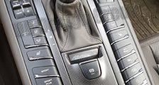  Porsche Macan 95B Carbon PDK Wählhebel Schaltknauf Parkbremse Schalter Mittelkonsole Carbonteile 