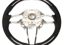  carbon steering wheel Porsche 981 991 leather alcantara flat bottom 12 o´clock ring 