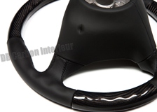  Carbon Lenkrad Porsche 911 986 996 Leder Alcantara abgeflacht 12 Uhr Ring