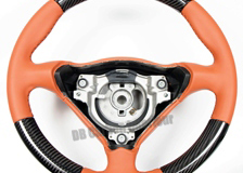  carbon steering wheel Porsche 911 986 996 leather alcantara flat bottom 12 o´clock ring 