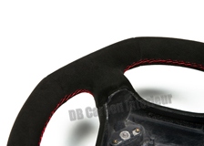  carbon steering wheel Porsche 986 996 911 leather alcantara flat bottom 12 o´clock ring 