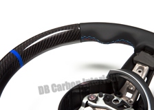  Carbon Lenkrad BMW F80 3er Leder Alcantara abgeflacht 12 Uhr Ring 