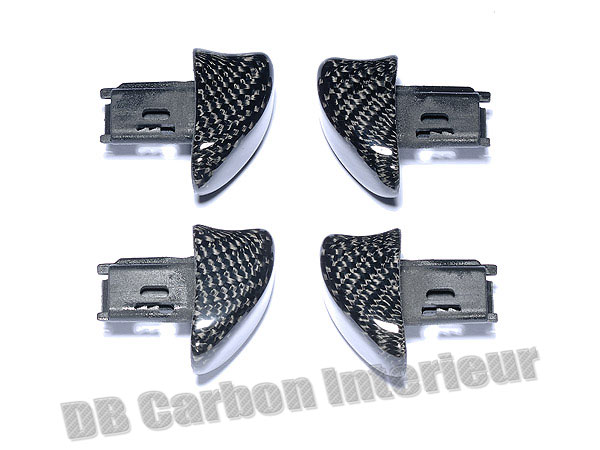 Porsche 986 carbon seat release handles seat back adjusting trim sport seats carbon parts