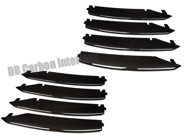 DB Carbon Rear bumper air outlet slats r+l (only V8) for Audi R8 42