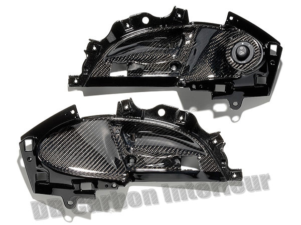 Maserati Quattroporte Carbon Türgriff Blende Verkleidung Tür Öffner Mulde Türverkleidung Interieur Carbonteile