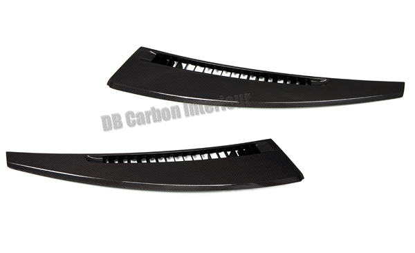 Porsche 991 carbon defroster trim dash air vent defrost cover windscreen dashboard air ducts carbon parts