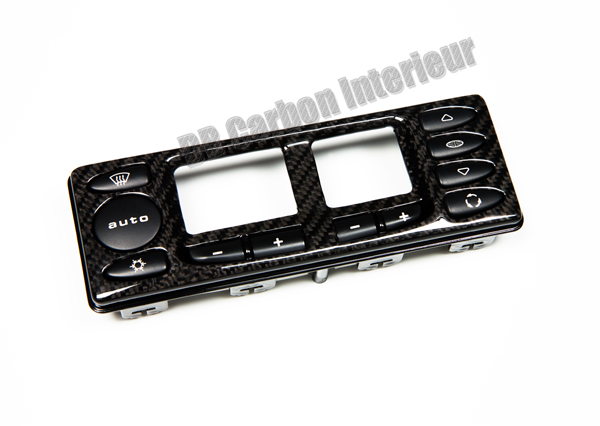 Porsche 986 Carbon Klima Bedienteil Klimabedienteil Bildschirm Verkleidung Klimaanlage Carbonteile