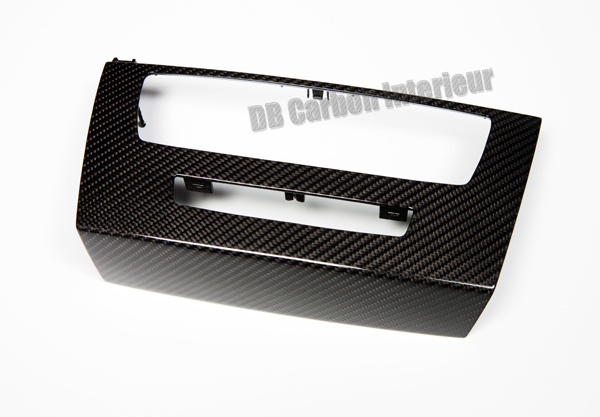 BMW 3 E90, E91, LCI, E92, E93, M3 carbon front panel MASK cover audiosystem multimedia control center switch trim frame dashboard carbon parts