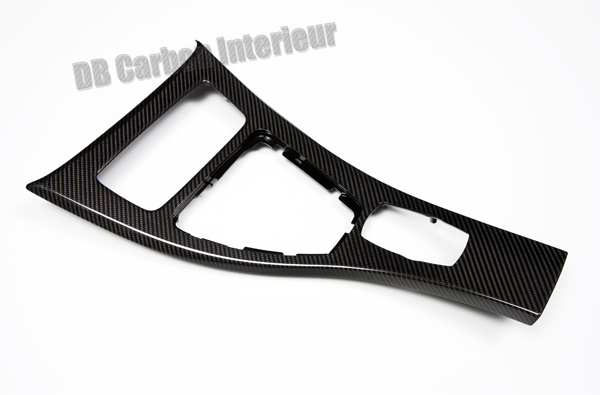 BMW 3 E90, E91, LCI, E92, E93, M3 carbon middle console trim panel shifter surround cover center console carbon parts