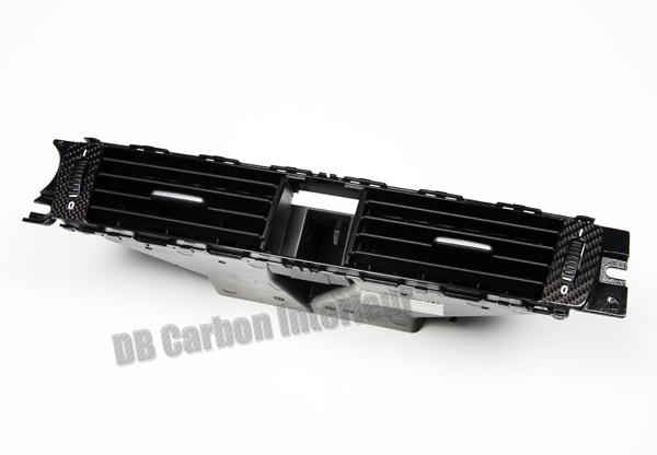 BMW 3 E90, E91, LCI, E92, E93 carbon center vent trim dash air vent duct cover dashboard carbon parts