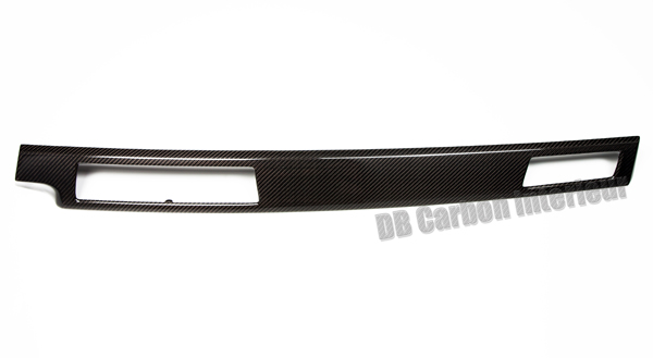 BMW 5 E60, E61 LCI carbon Zierleiste Beifahrerseite Dekor Einlage Leiste Instrumententräger Verkleidung Luftdüse Armaturenbrett Carbonteile