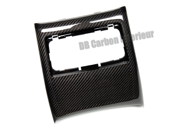 BMW 3 E90, E91, LCI, E92, E93, M3 carbon rear center console trim frame tunnel cover rear seats air vent middle console carbon parts