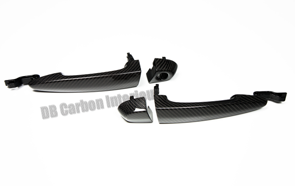 BMW 3 E90, E91 carbon door handle trim door opener grabd handles door pulls carbon parts