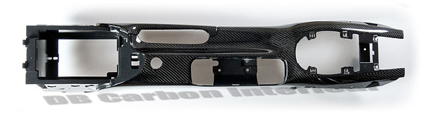 Porsche 986 Carbon Center Konsole Abdeckung Schaltknauf Tunnel Blende Carbonteile Verkleidung Mittelkonsole