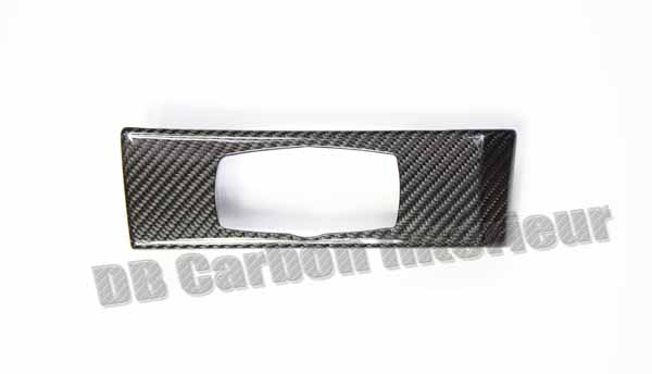 BMW 5 E60, E61 LCI carbon Zierleiste Lichtschalter Dekor Leiste Instrumententräger Verkleidung Licht Schalter Armaturenbrett Carbonteile