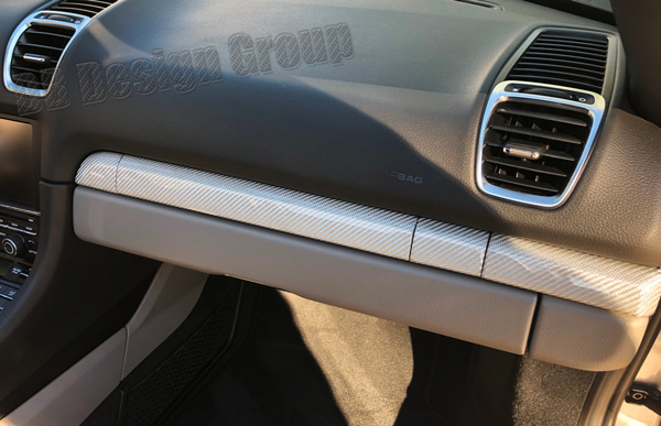  DB Carbon Porsche Carbon interior 2x2 twill silver carbon weave highgloss finish 