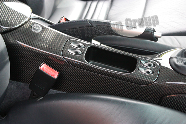 DB Carbon Klima Front-Bedienteil (mit Sitzheizung) für Porsche 987.2 Boxster