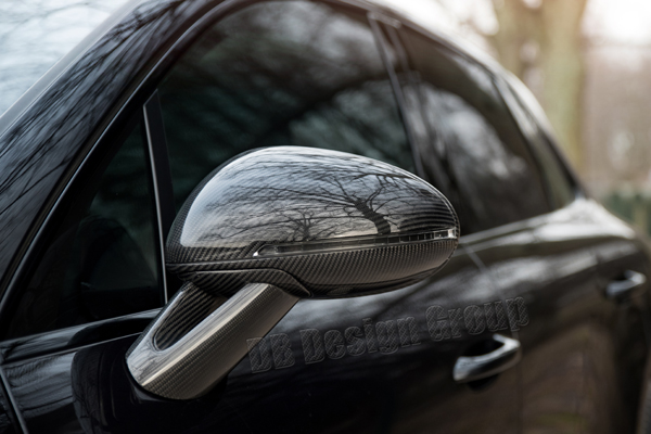 Porsche 95B Macan carbon Seitenspiegel Unterteile Spiegel Schalen Blende