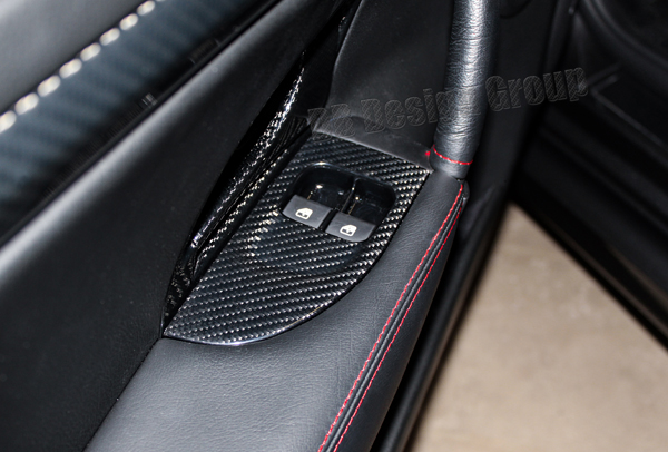  Maserati GranTurismo Carbon window switch unit trim door panel cover