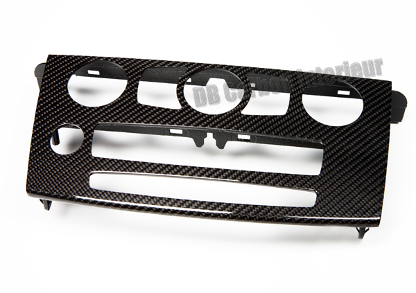 BMW 5 series E60, E61 carbon climate control frame multimedia switch frame center console carbon parts