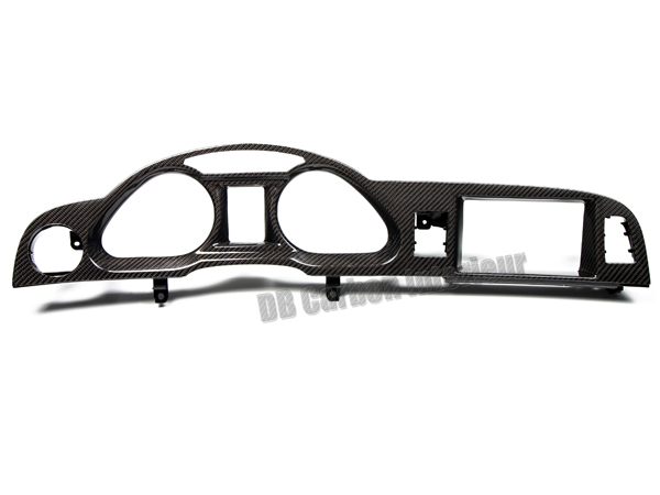 Audi A6 4F carbon instrument surround speedometer cover dash trim panel dashboard cockpit cluster cover lining carbon parts
