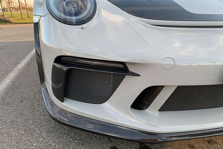  Porsche 991.2 GT3 RS carbon spoiler lip air intake exterior Weissach carbon parts 9